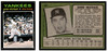 1971 Topps Gene Michael #483 Low Grade - Creases front and back of card