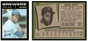1971 Topps Dave May #493 Low Grade front and back of card