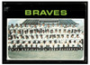 1971 Topps Atlanta Braves Team / Hank Aaron #652 Team HOF Low Grade front of card