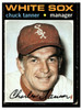 1971 Topps Chuck Tanner #661 Manager Low Grade front of card