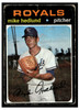 1971 Topps Mike Hedlund #662 Low Grade - Creases front of card