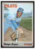 1970 Topps Diego Segui #2 Low Grade front of card