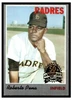1970 Topps Roberto Pena #44 Topps 50th Anniversary buyback stamp ('70/'19) Low Grade front of card