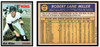 1970 Topps Bob Miller #47 50th Anniversary foil stamp Low Grade front and back of card
