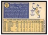 1970 Topps Bob Christian #51 50th Anniversary stamped Low Grade back of card