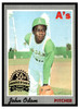 1970 Topps John Odom #55 50th Anniversary stamped Low Grade front of card