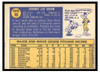 1970 Topps John Odom #55 50th Anniversary stamped Low Grade back of card