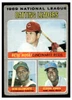 1970 Topps NL Batting Leaders (Pete Rose / Roberto Clemente / Cleon Jones) #61 League Leaders HOF Low Grade - Creases front of card