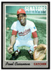 1970 Topps Paul Casanova #84 Low Grade front of card