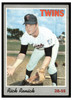 1970 Topps Rick Renick #93 Low Grade front of card