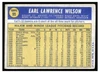 1970 Topps Earl Wilson #95 Low Grade back of card