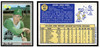 1970 Topps Joe Rudi #102 Topps 50th Anniversary stamped ('70–'19) Low Grade front and back of card