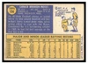 1970 Topps Gerry Moses #104 Low Grade back of card