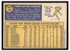 1970 Topps Tony Gonzalez #105 Low Grade back of card