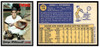 1970 Topps George Mitterwald #118 50th Anniversary stamped buyback Low Grade front and back of card