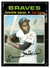 1971 Topps Tommie Aaron #717 Low Grade - Marks front of card
