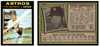1971 Topps Cesar Geronimo #447 Rookie Card Low Grade - Creases front and back of card