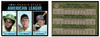 1971 Topps Bobby Brooks / Pete Koegel / Scott Northey #633 American League Rookie Stars Rookie Card Low Grade - Creases front and back of card
