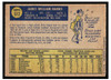 1970 O-Pee-Chee Billy Harris #512 Low Grade back of card