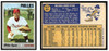 1970 Topps Mike Ryan #591 Low Grade - Creases front and back of card