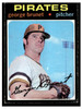 1971 Topps George Brunet #73 Low Grade front of card