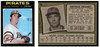 1971 Topps George Brunet #73 Low Grade front and back of card