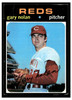 1971 Topps Gary Nolan #75 Low Grade front of card