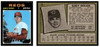 1971 Topps Gary Nolan #75 Low Grade front and back of card