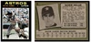 1971 Topps Norm Miller #18 Low Grade front and back of card