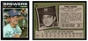 1971 Topps Phil Roof #22 Low Grade front and back of card