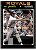1971 Topps Lou Piniella #35 Low Grade - Creases front of card