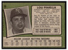 1971 Topps Lou Piniella #35 Low Grade - Creases back of card