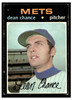 1971 Topps Dean Chance #36 Low Grade front of card