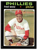 1971 Topps Fred Wenz #92 Low Grade front of card