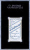 1910 T206 Jimmy Burke Piedmont 350 SGC 3 back of card