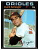 1971 Topps Mark Belanger #99 Low Grade front of card
