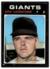 1971 Topps John Cumberland #108 Low Grade - Creases front of card