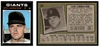 1971 Topps John Cumberland #108 Low Grade - Creases front and back of card