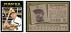 1971 Topps Bill Mazeroski #110 HOF Low Grade front and back of card