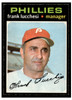1971 O-Pee-Chee Frank Lucchesi #119 Low Grade front of card