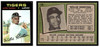 1971 Topps Willie Horton #120 Low Grade front and back of card