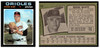 1971 Topps Eddie Watt #122 Low Grade front and back of card