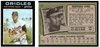 1971 Topps Marcelino Lopez #137 Low Grade front and back of card