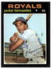 1971 Topps Jackie Hernandez #144 Low Grade front of card