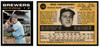 1971 O-Pee-Chee Mike Hershberger #149 Low Grade front and back of card