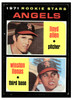 1971 Topps Lloyd Allen / Winston Llenas #152 Low Grade - Creases front of card