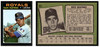 1971 Topps Buck Martinez #163 VG front and back of card