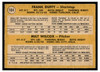 1971 O-Pee-Chee Frank Duffy / Milt Wilcox #164 Low Grade back of card