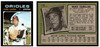 1971 Topps Mike Cuellar #170 VG front and back of card