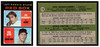 1971 Topps Bob Montgomery / Doug Griffin #176 Low Grade front and back of card
